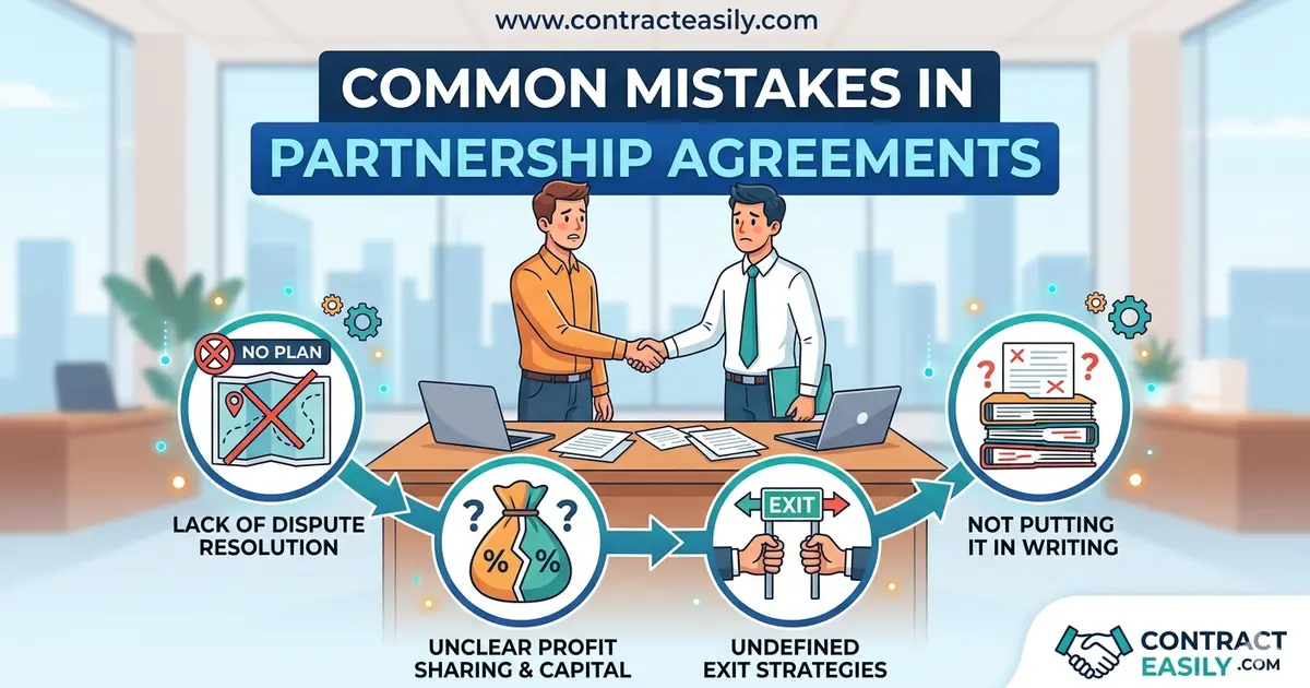 Common Mistakes in Partnership Agreements (And How to Avoid Them)